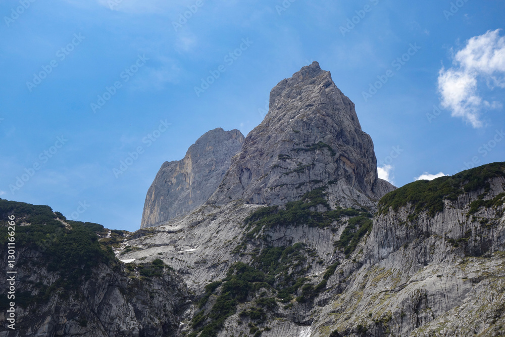  markante Bergspitze