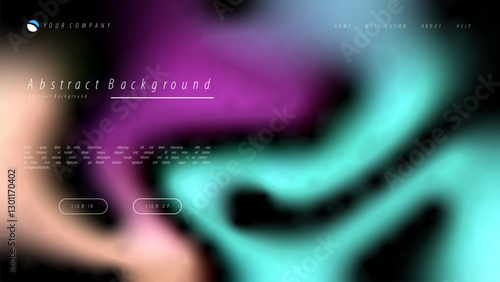 Mesh gradient abstract background for your landing page design. Minimal background for website designs