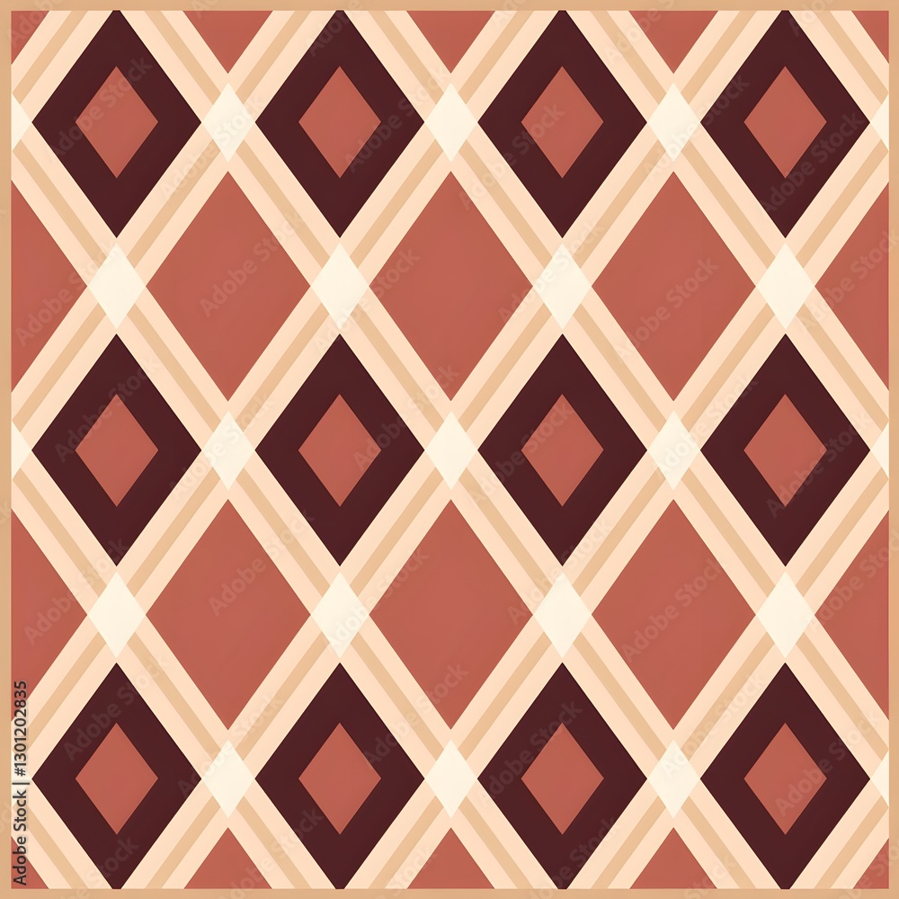 Seamless geometric tiles argyle pattern. Seamless geometric tiles argyle pattern.