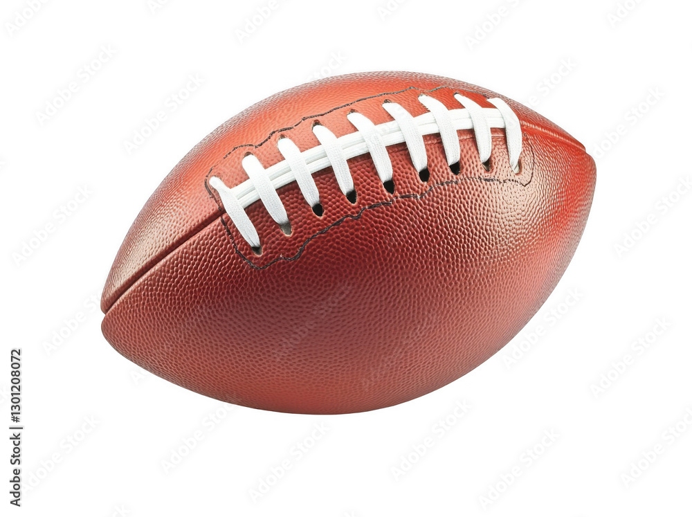 American football isolated on a white background American football isolated on a white background