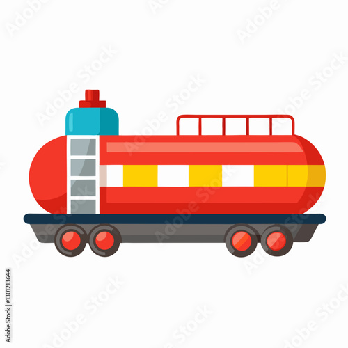 vector illustration of a ship