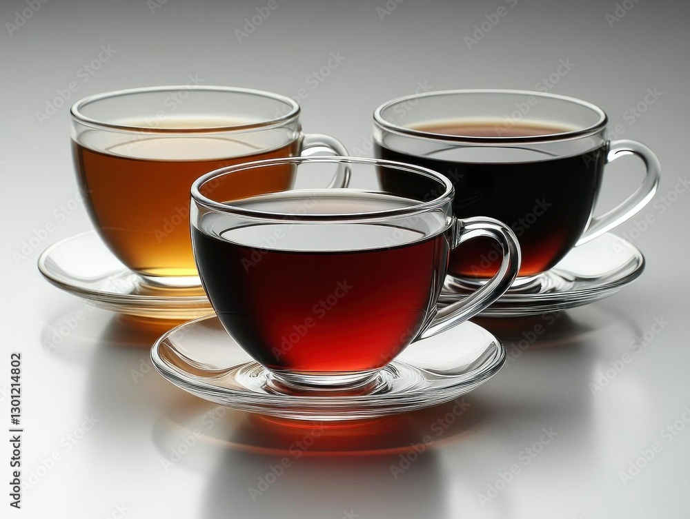 Three Cups of Tea Different Flavors Variety Three Cups of Tea Different Flavors Variety