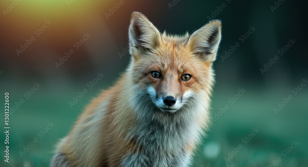 Curious Red Fox Posing for Photo Curious Red Fox Posing for Photo