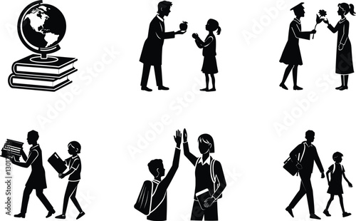 Education, Learning, Knowledge, Teacher, Student, Teaching, Globe, Books, Graduation, Success