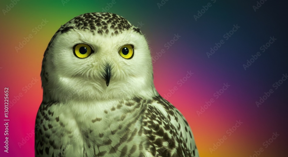 Obraz premium Snowy Owl Posing for the Camera