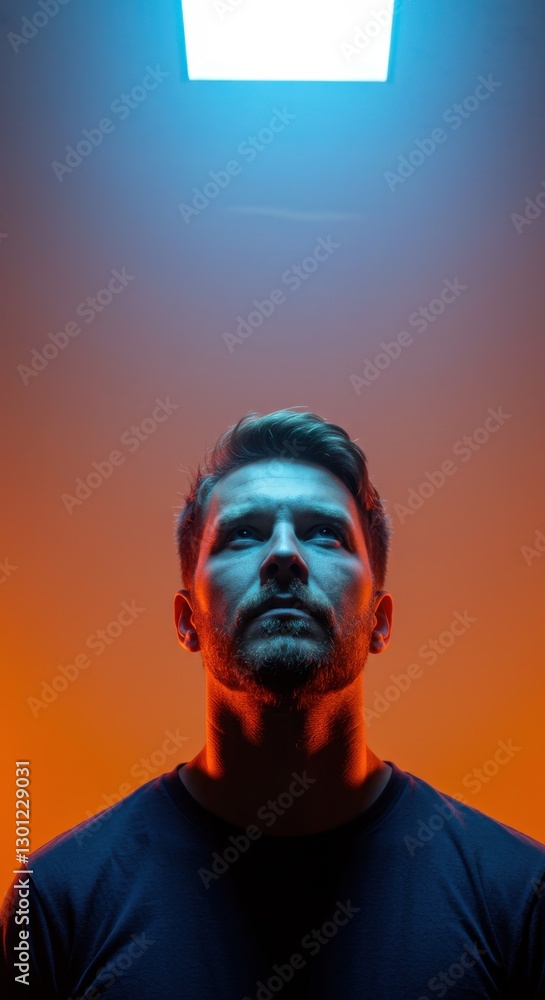 Strong Man in Soft Light Strong Man in Soft Light