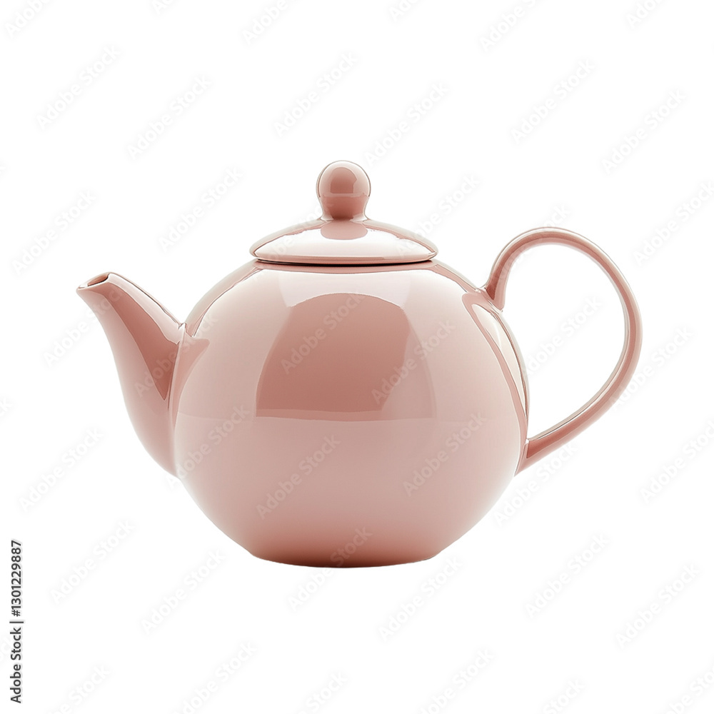 Ceramic teapot isolated on transparent background Ceramic teapot isolated on transparent background
