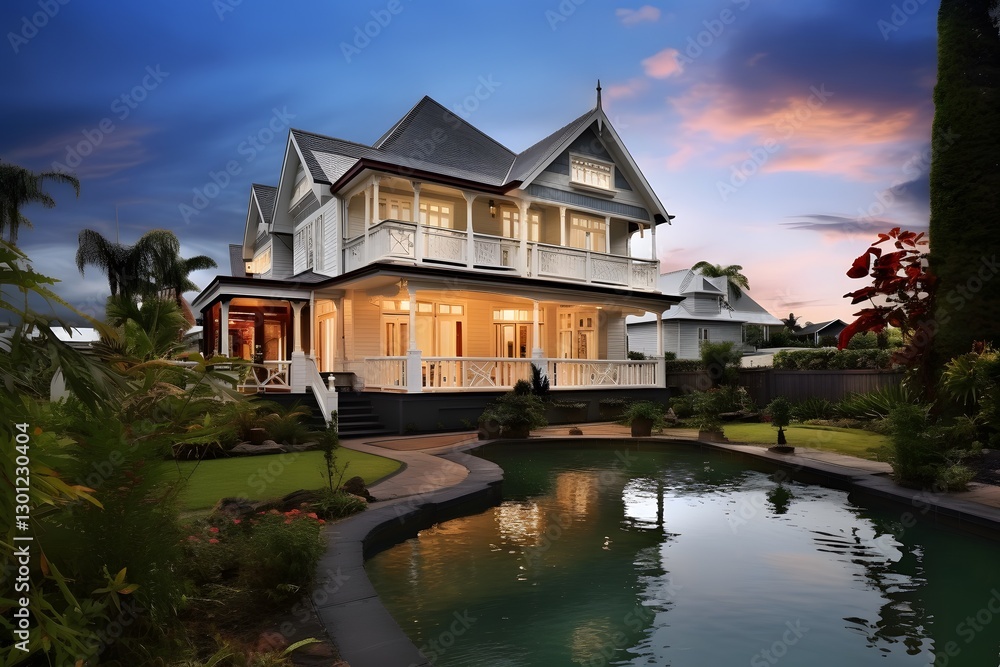 Old classic farmhouse style home with a large front yard and a view of the hill . Modern house on the hill. A home with a large front yard and a large front door. Old classic farmhouse style home with a large front yard and a view of the hill . Modern house on the hill. A home with a large front yard and a large front door.