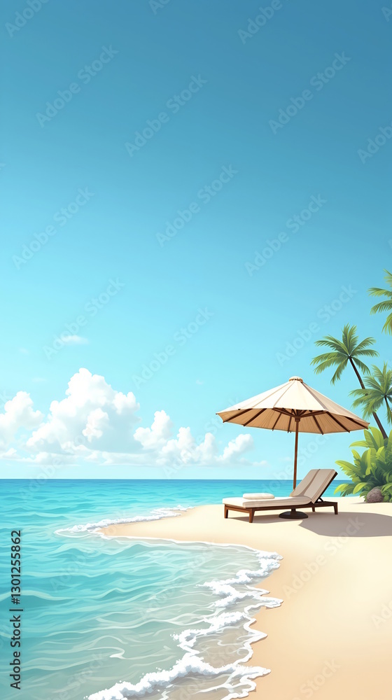 Fototapeta premium island, tropical, sea, resort, ocean, hotel, sunny, clouds, turquoise, family, copy space, vacation, seacoast, tour, travel, tourism, maldives, foam, wave, fun, summer, holiday,