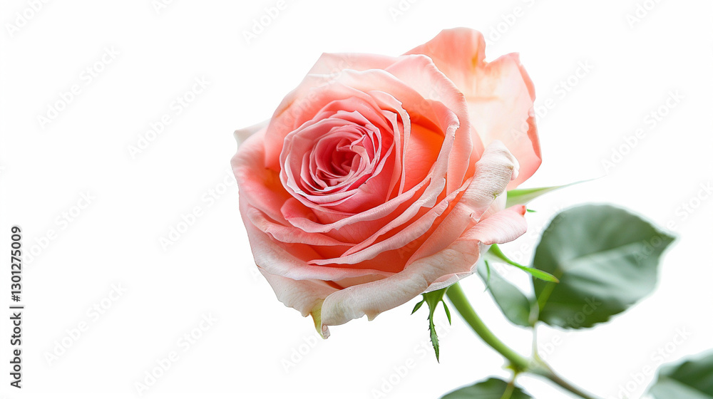 Alba Rose on an isolated white background, object focused, png, stock image, hd quality Alba Rose on an isolated white background, object focused, png, stock image, hd quality