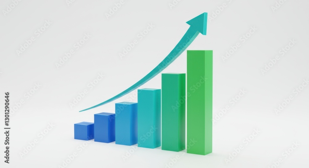 Bar Chart Illustrating Business Growth and Performance Bar Chart Illustrating Business Growth and Performance