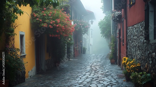 Fototapeta Naklejka Na Ścianę i Meble -  narrow street in the old town