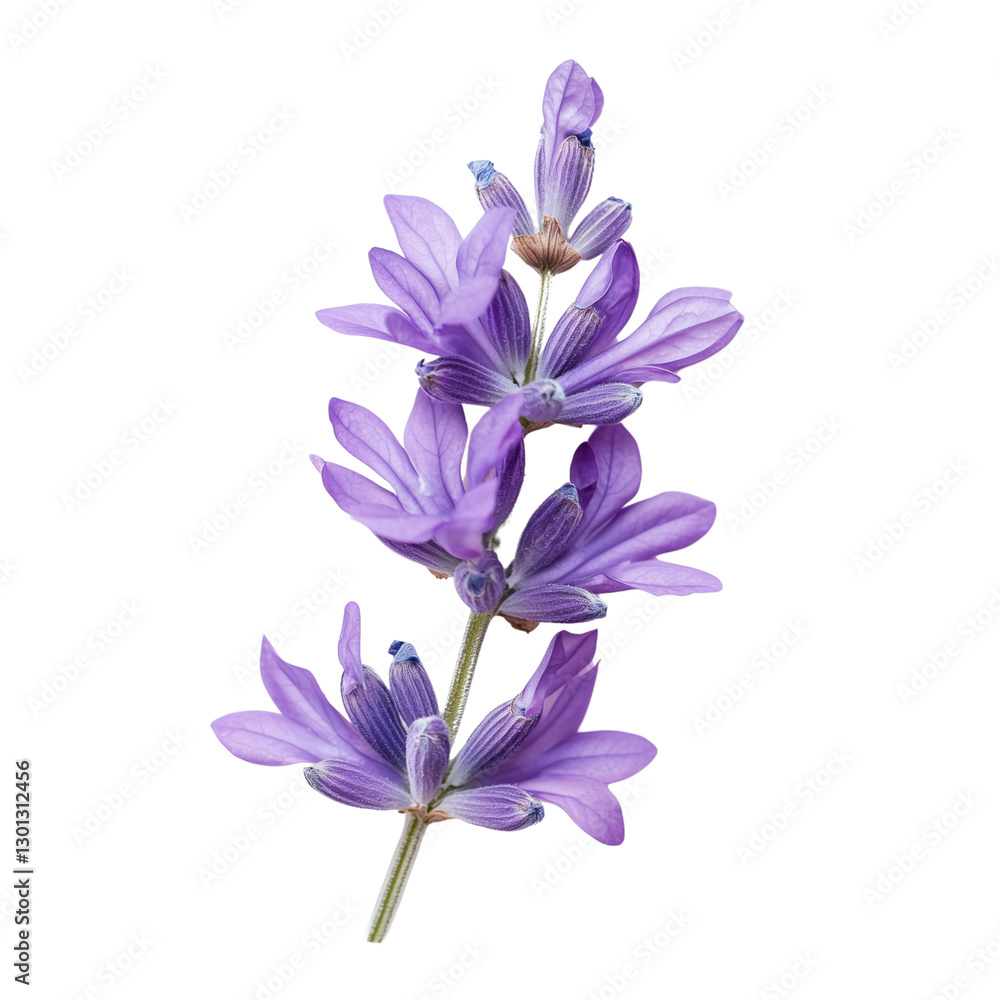 Lavender flower with delicate petals Lavender flower with delicate petals