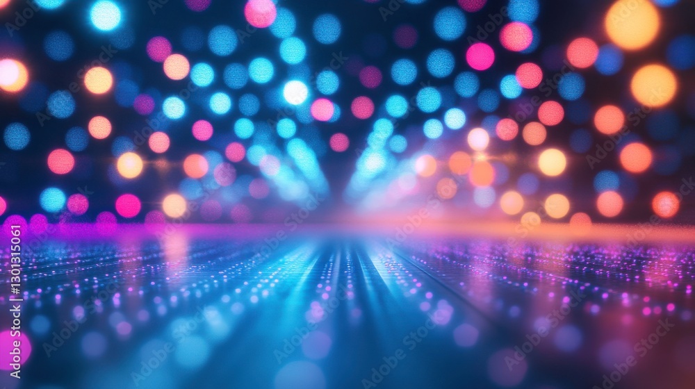 Obraz premium Bright Colorful Background for Digital Advertisements