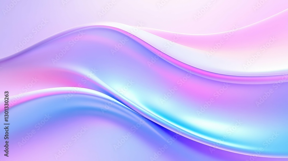 Fototapeta premium abstract gradient background with soft purple and blue tones, smooth textures, minimalistic design, elegant and calming look