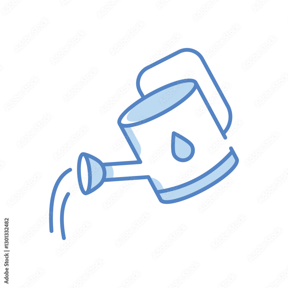 Watering Can Vector icon Watering Can Vector icon