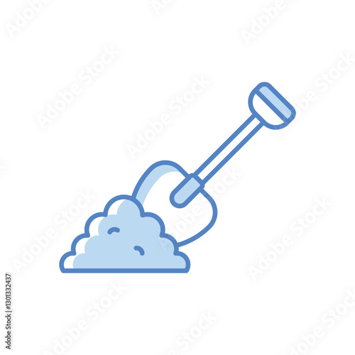 Shovel  Vector icon