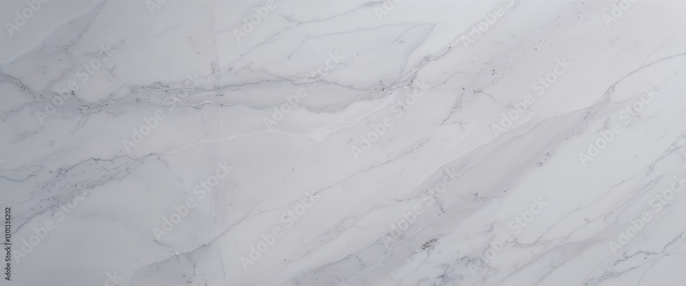 Obraz premium White Marble Texture with Light Grey Veining for Luxurious Design Projects and Upscale Branding