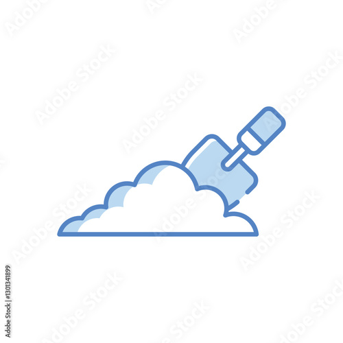 Digging  Vector icon