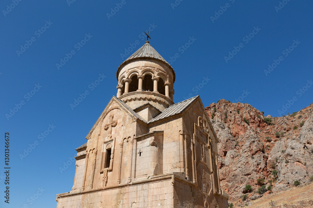 Fototapeta premium Noravank monastery complex in sunny day. Armenia
