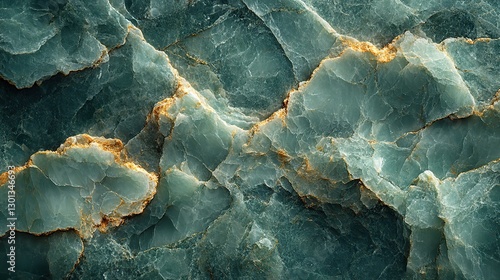 Dark green low contrast marble texture with roughness, a natural design element.