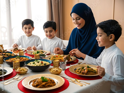 Eating iftar on Ramadan