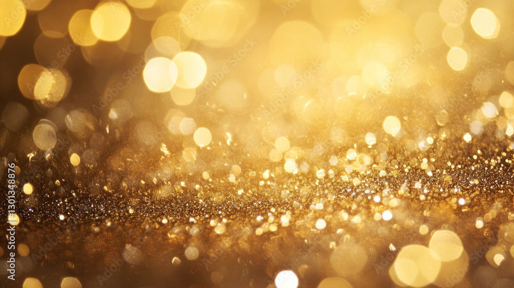 A gold background with many small circles A gold background with many small circles