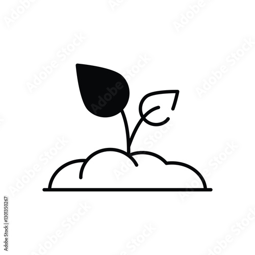 Sprout  Vector icon