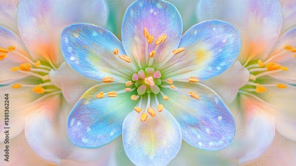 A close up photo of a beautiful colorful flower A close up photo of a beautiful colorful flower