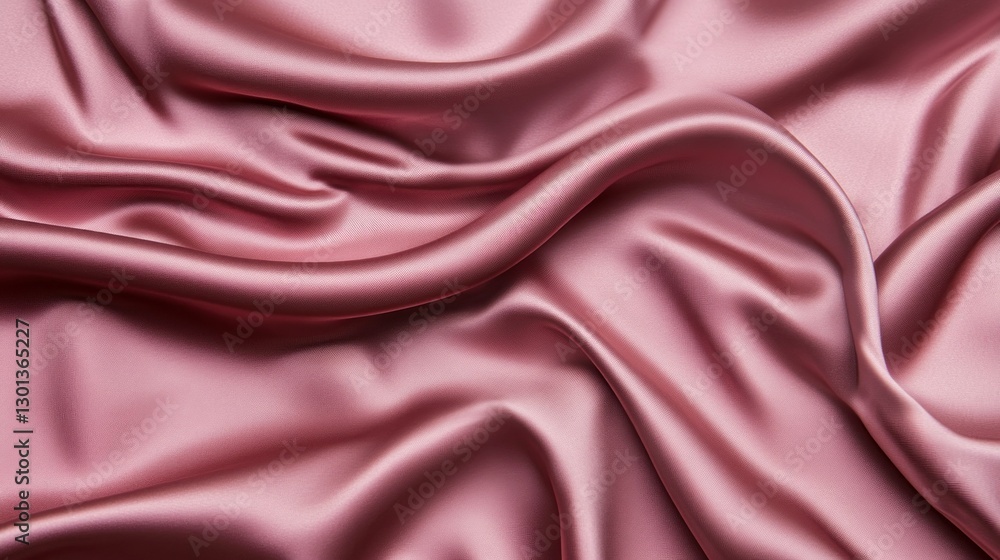 A smooth and beautiful flowing mauve satin fabric background A smooth and beautiful flowing mauve satin fabric background