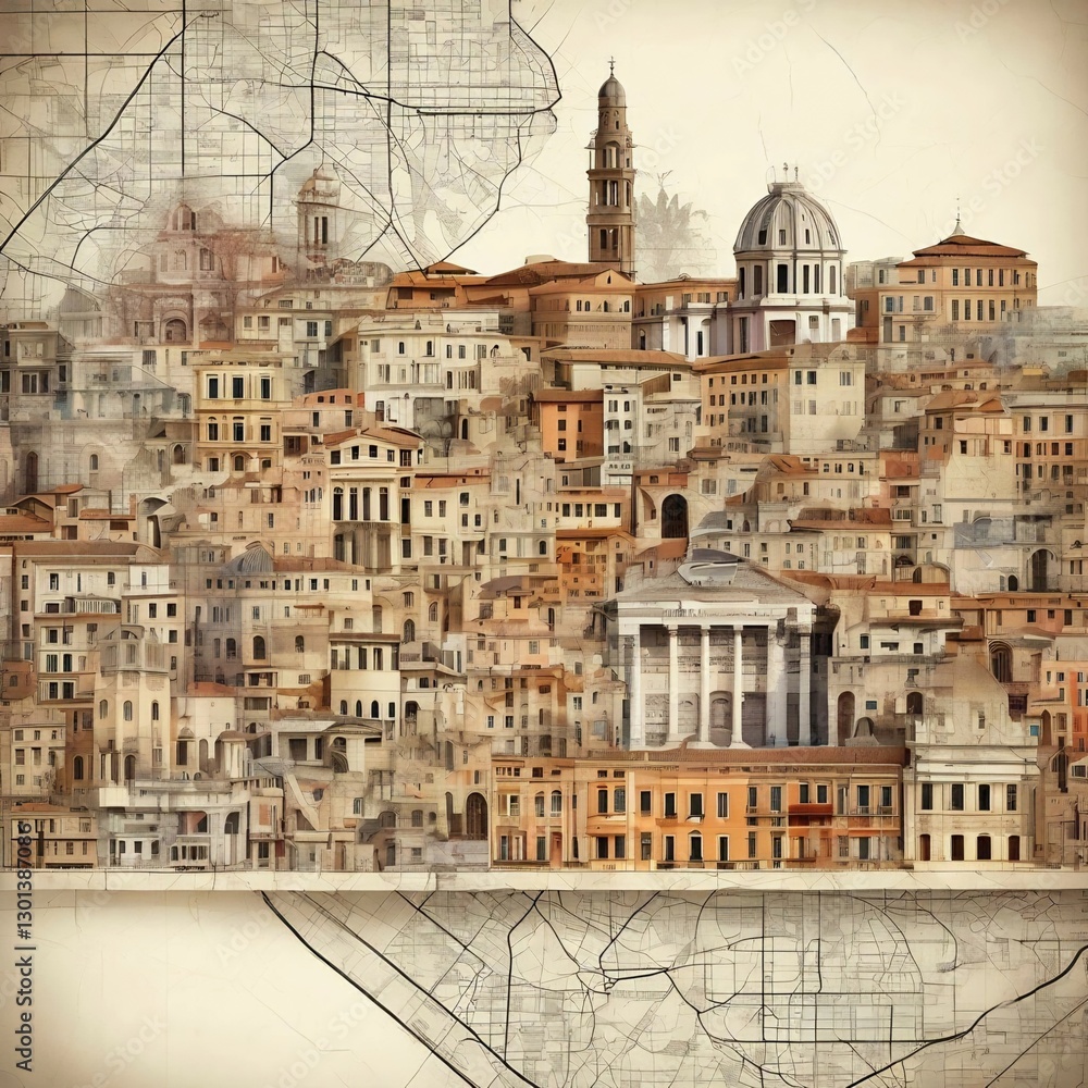 Fototapeta premium Backgrounds and inserts for website pages, tourist brochures and guidebooks to different countries&nbsp;of&nbsp;the&nbsp;world.