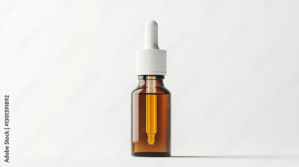 Isolated Serum Dropper Bottle Mockup with Pipette - Cosmetic Skincare Container for Eyecare and Make-Up Presentations Isolated Serum Dropper Bottle Mockup with Pipette - Cosmetic Skincare Container for Eyecare and Make-Up Presentations