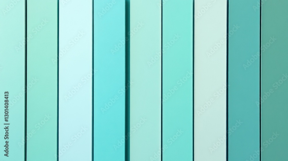 Vertical Rectangles of Various Shades of Teal and Green Vertical Rectangles of Various Shades of Teal and Green