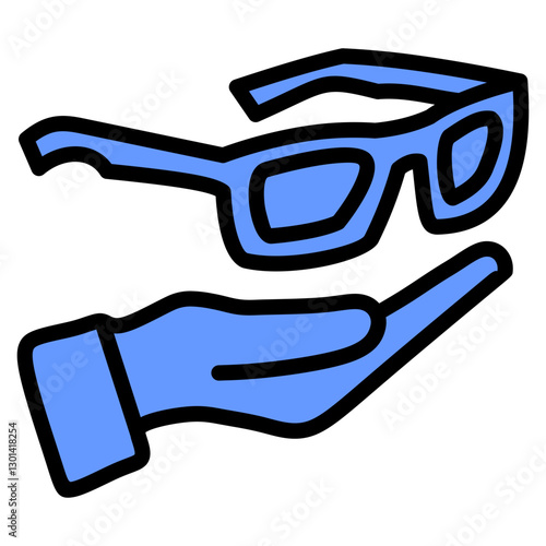 Protective Glasses Icon