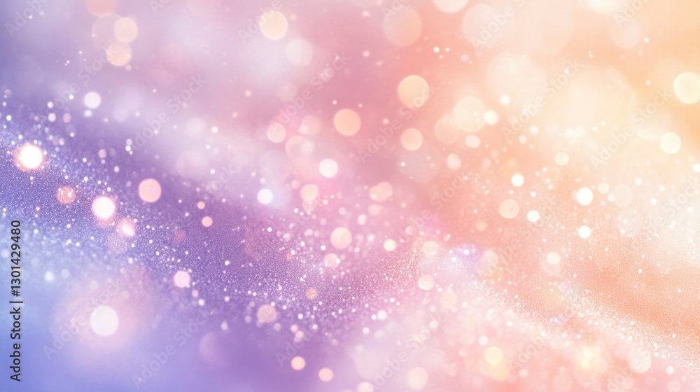 A shimmering abstract background with blurred lights and colors A shimmering abstract background with blurred lights and colors