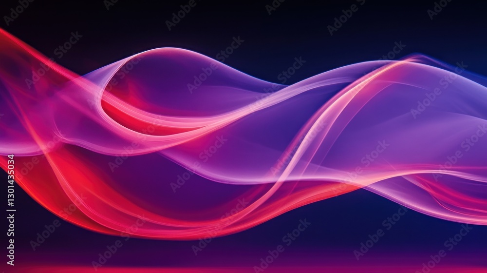 Abstract flowing waves with color gradients and elegant design Abstract flowing waves with color gradients and elegant design