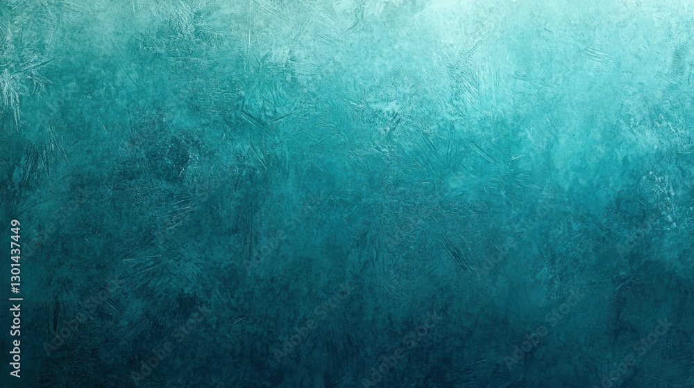 Obraz premium A beautiful textural gradient of blue and teal colors displayed clearly