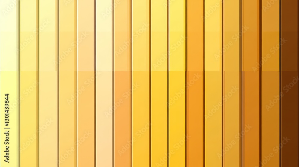 Obraz premium Vertical Rectangles with Varying Shades of Yellow and Brown