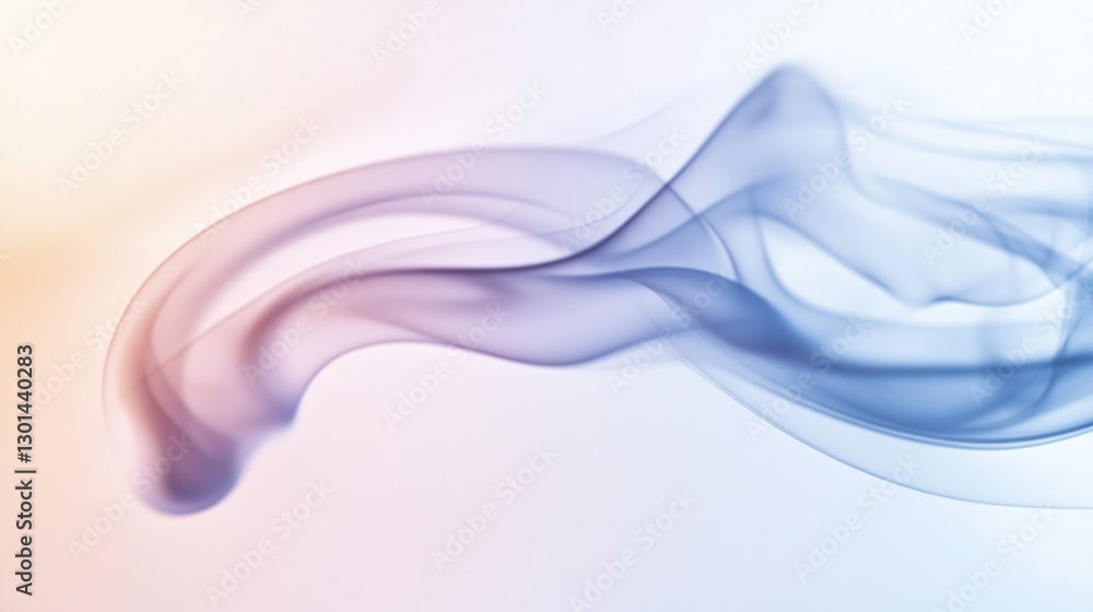 Fototapeta premium Abstract Image of Colorful Smoke or Vapor Forms