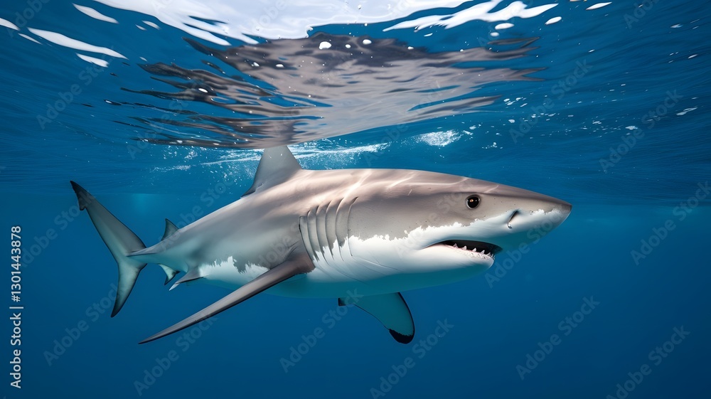 Obraz premium Shark in the sea