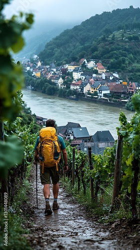 Hiking Path, Vineyard, River Views