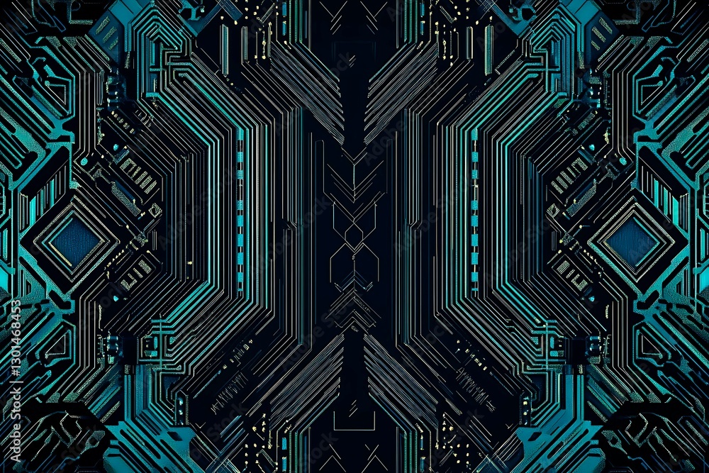 Abstract close-up of a glowing blue digital circuit board, showcasing intricate connections and technological design on a black background.
Abstract close-up of a glowing blue digital circuit board, showcasing intricate connections and technological design on a black background.
