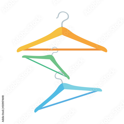 Hangers, Crafted From Durable Materials, Featuring A Sleek Design For Organizing And Displaying Clothing