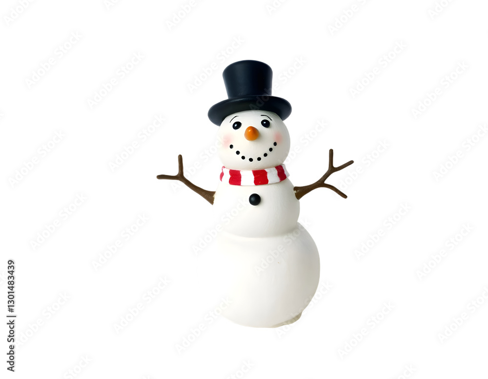 Snowman isolated on transparent background Snowman isolated on transparent background