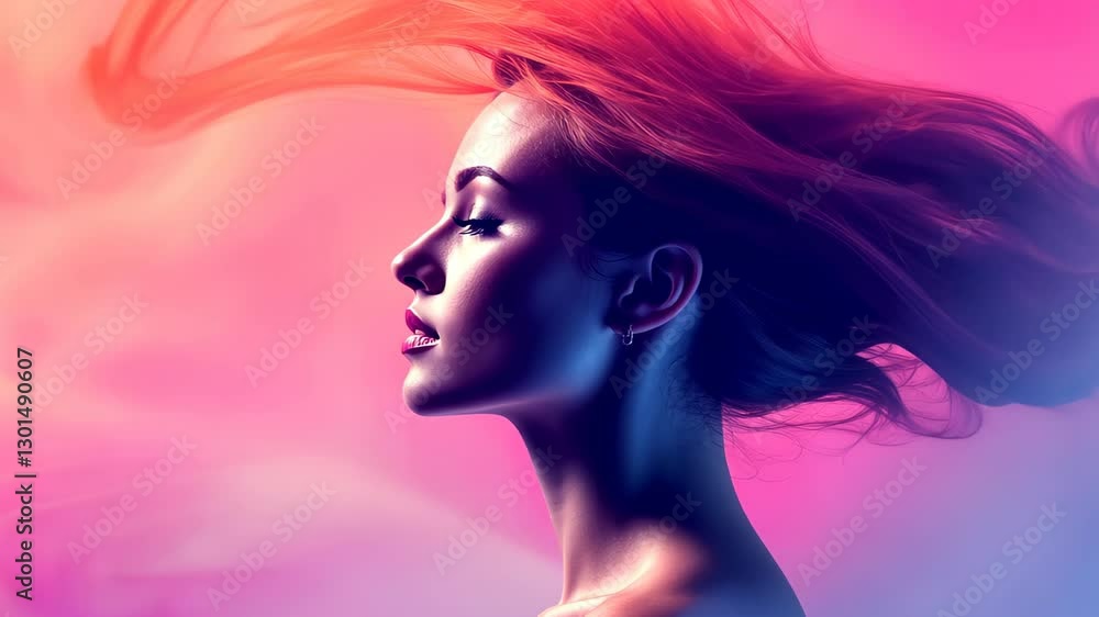 Abstract Psychedelic Artwork Featuring Surreal Dreamlike Female Silhouette in Vivid Colorful Smoke with Ethereal Atmosphere and Soft Gradient for Creative Expression and Mystical Vibe Abstract Psychedelic Artwork Featuring Surreal Dreamlike Female Silhouette in Vivid Colorful Smoke with Ethereal Atmosphere and Soft Gradient for Creative Expression and Mystical Vibe