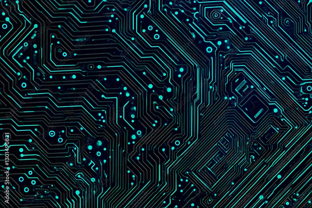 Abstract close-up of a glowing blue digital circuit board, showcasing intricate connections and technological design on a black background.
Abstract close-up of a glowing blue digital circuit board, showcasing intricate connections and technological design on a black background.