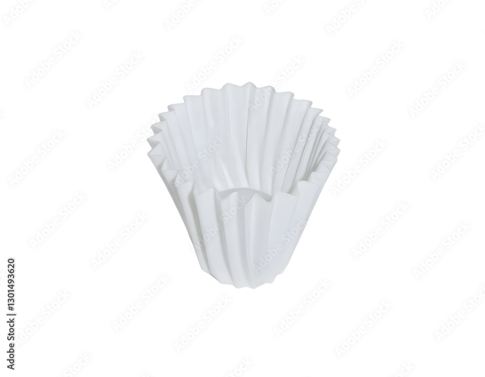Cupcake in paper wrapper isolated on transparent background Cupcake in paper wrapper isolated on transparent background