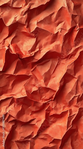 Wrinkled Paper Texture, Light and Shadow