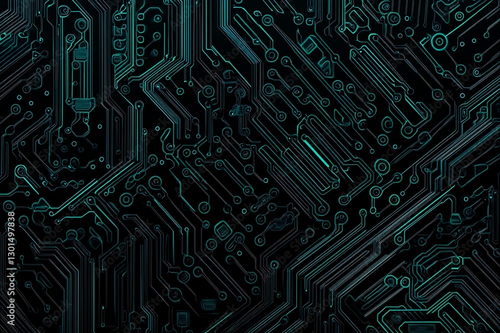 Abstract close-up of a glowing blue digital circuit board, showcasing intricate connections and technological design on a black background.
Abstract close-up of a glowing blue digital circuit board, showcasing intricate connections and technological design on a black background.