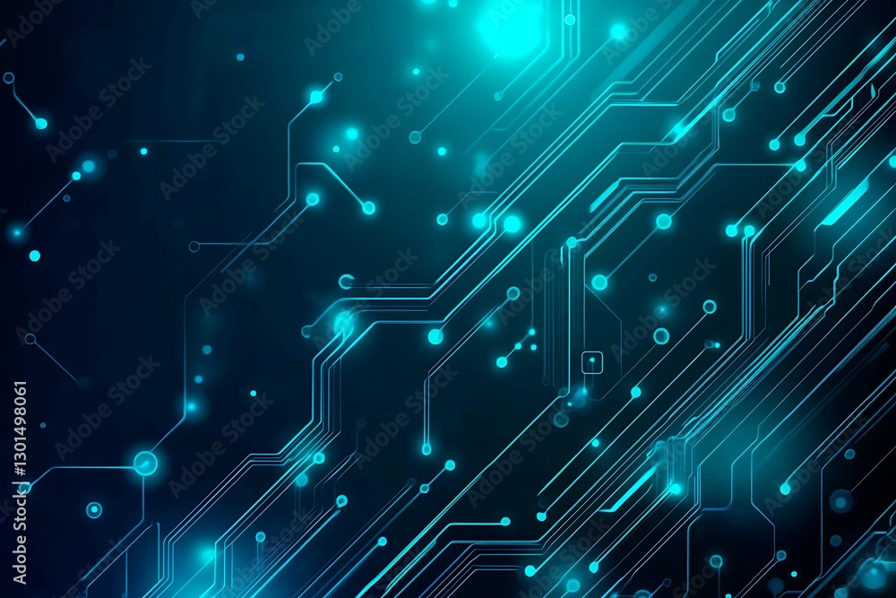 Abstract close-up of a glowing blue digital circuit board, showcasing intricate connections and technological design on a black background.
Abstract close-up of a glowing blue digital circuit board, showcasing intricate connections and technological design on a black background.